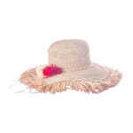 chapeau-femme-chic-raphia-ete-froufrou-pompons-rouge-artisanat-malgache