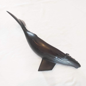 porte bouteille baleine sculpture bois original artisanat de madgascar 4